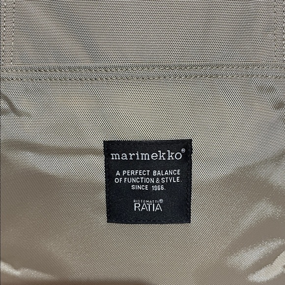 NWT Marimekko Metro Backpack - Beige - Picture 13 of 15
